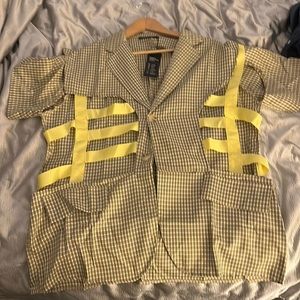 Cutout Sode male button down shirt